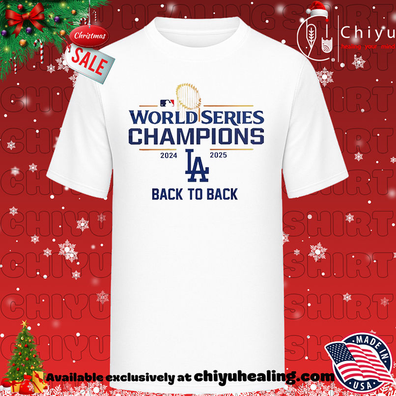 LA Dodgers 2025 World Series Champions back to back shirt, Hoodie, Sweatshirt, Poster Canvas, Mug, Ornaments