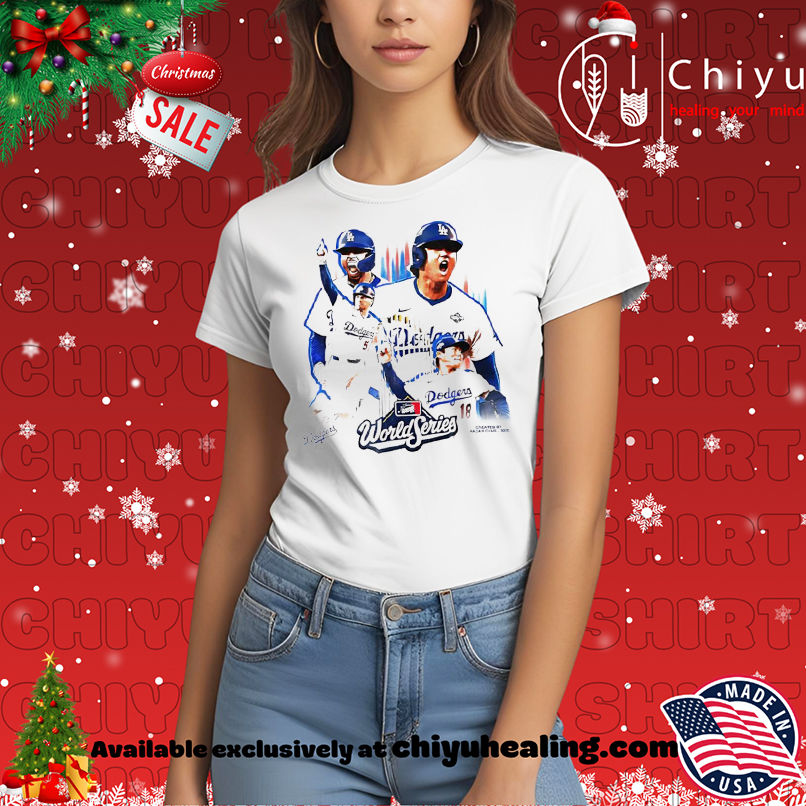 LA Dodgers Mookie Betts Max Muncy Shohei Ohtani World Series 2025 Created By Radar Club Shirt, Hoodie, Sweatshirt, Poster Canvas, Mug, Ornaments