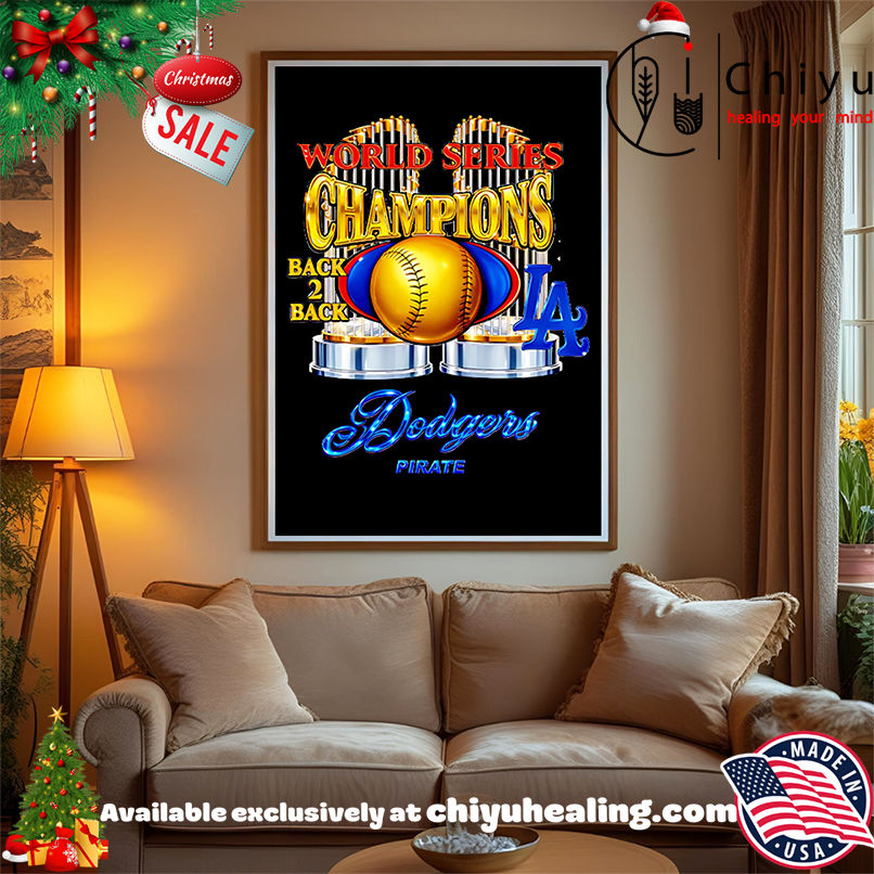 LA World Series Back 2 Back Shirt LA World Series Back 2 Back Shirt