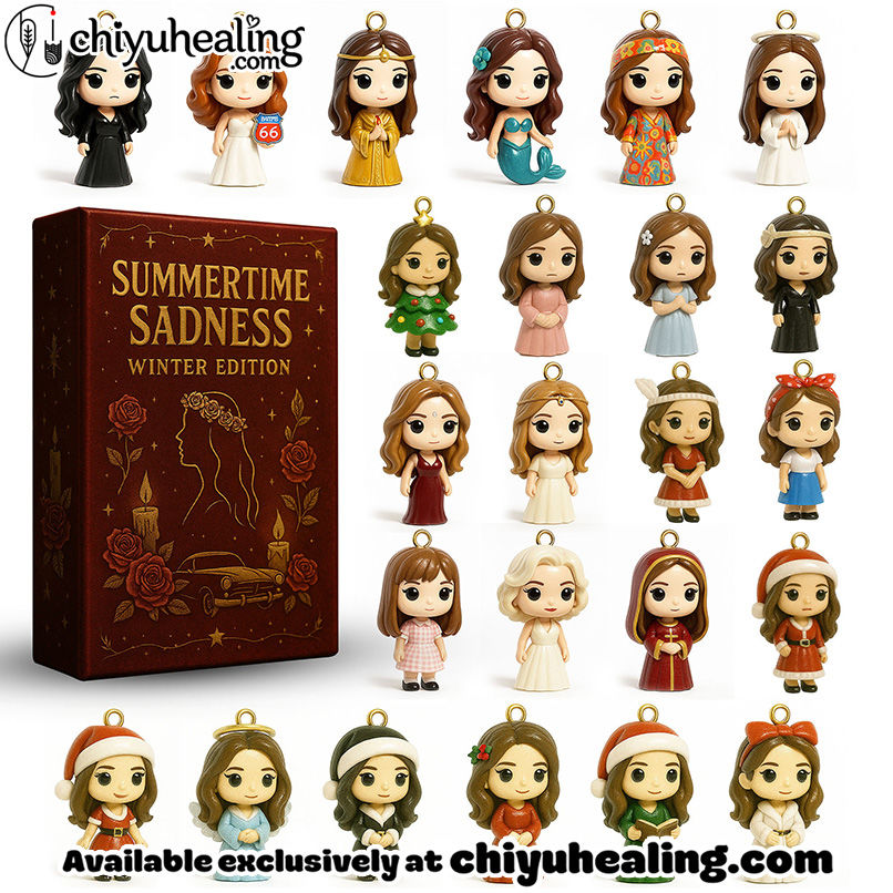 LDR Premium Advent Calendar 2025 CHRISTMAS GIFT, CHRISTMAS IDEA, Christmas Countdown Advent Calendar Gift Box with 24 Acrylic Ornaments