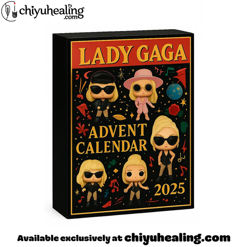 LG Advent Calendar 2025, Christmas Countdown Advent Calendar Gift Box with 24 Acrylic Ornaments