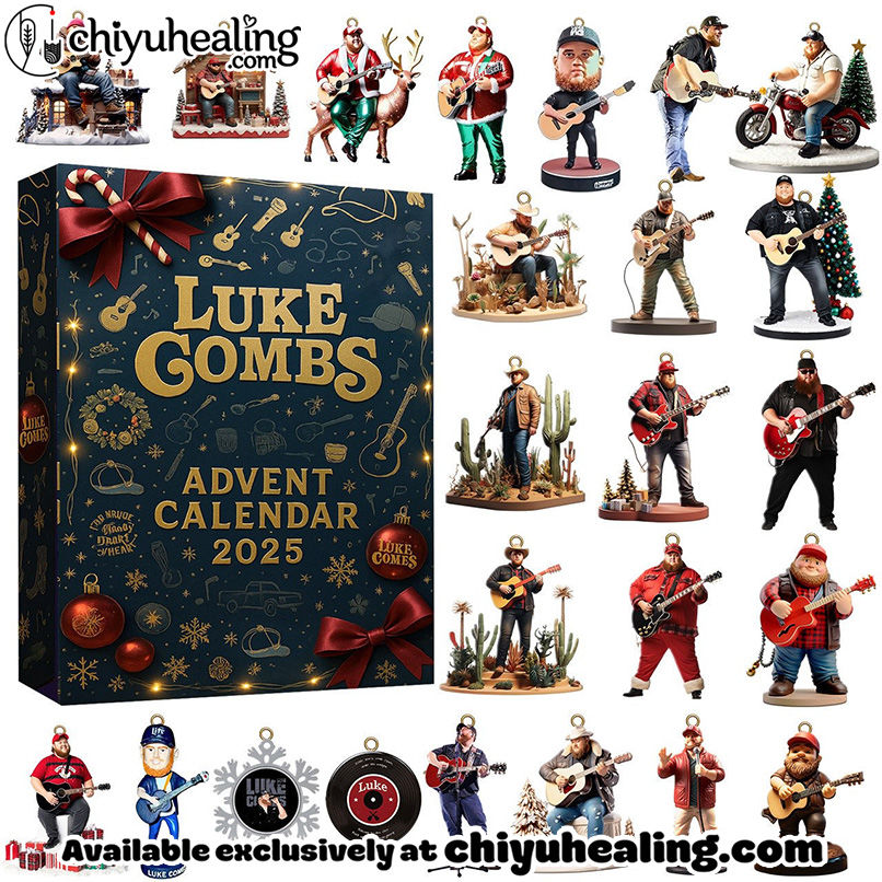 Luke Combs Premium Advent Calendar 2025 CHRISTMAS GIFT, CHRISTMAS IDEA, Christmas Countdown Advent Calendar Gift Box with 24 Acrylic Ornaments Luke Combs Premium Advent Calendar 2025 CHRISTMAS GIFT, CHRISTMAS IDEA, Christmas Countdown Advent Calendar Gift Box with 24 Acrylic Ornaments