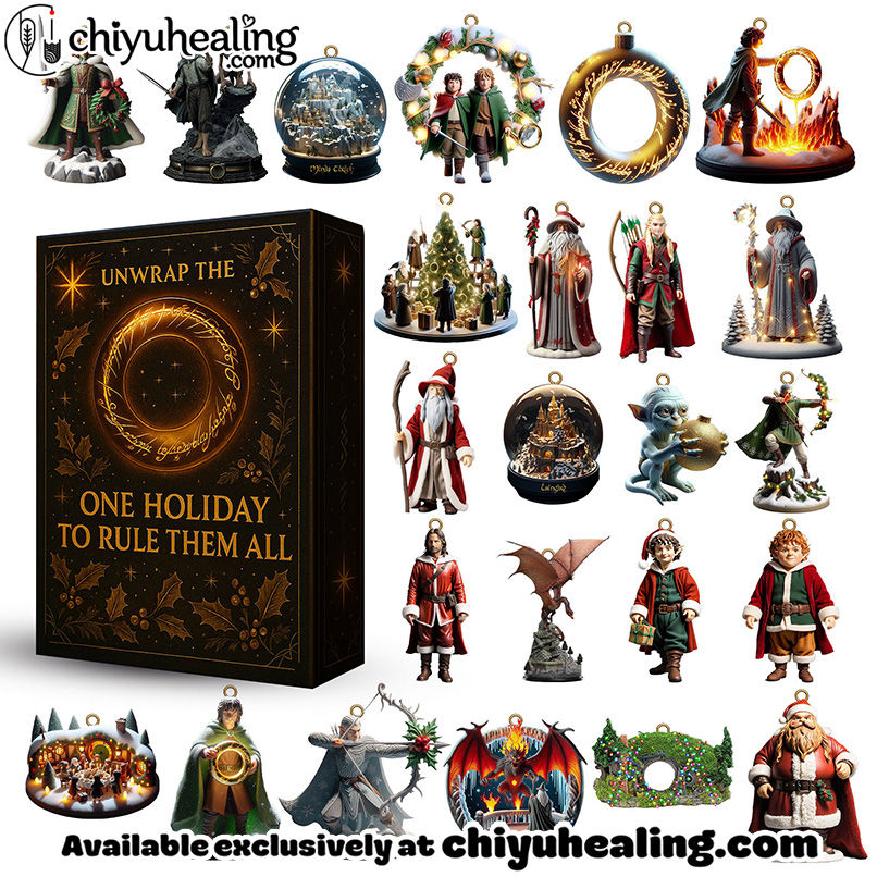 the Lord Of the Rings Unwrap the One Holiday To Rule them All Premium Advent Calendar 2025 CHRISTMAS GIFT, CHRISTMAS IDEA, Christmas Countdown Advent Calendar Gift Box with 24 Acrylic Ornaments the Lord Of the Rings Unwrap the One Holiday To Rule them All Premium Advent Calendar 2025 CHRISTMAS GIFT, CHRISTMAS IDEA, Christmas Countdown Advent Calendar Gift Box with 24 Acrylic Ornaments