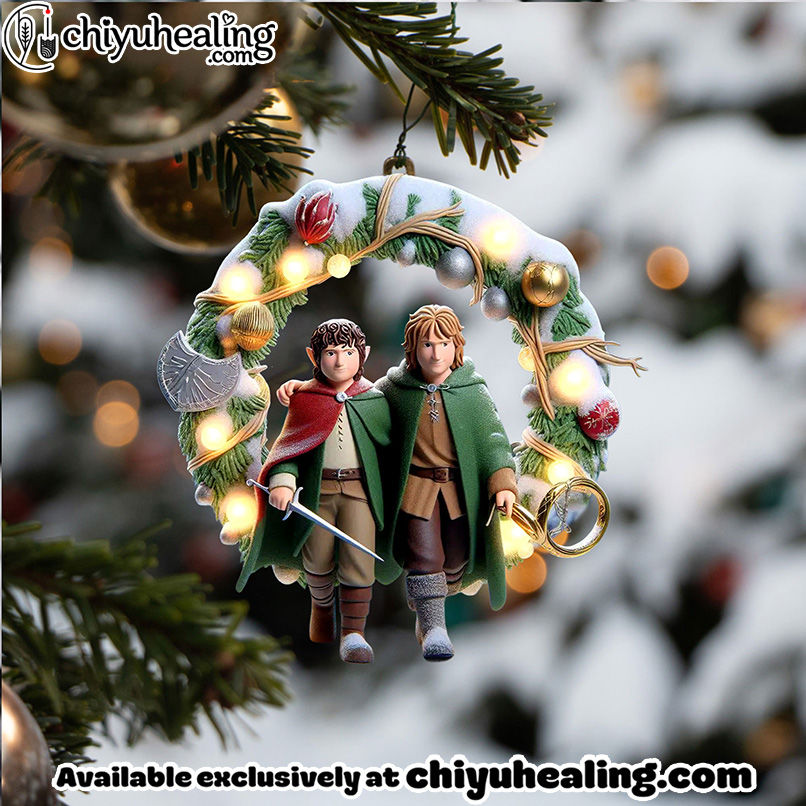 LOTR Premium Advent Calendar 2025 CHRISTMAS GIFT, CHRISTMAS IDEA, Christmas Countdown Advent Calendar Gift Box with 24 Acrylic Ornaments