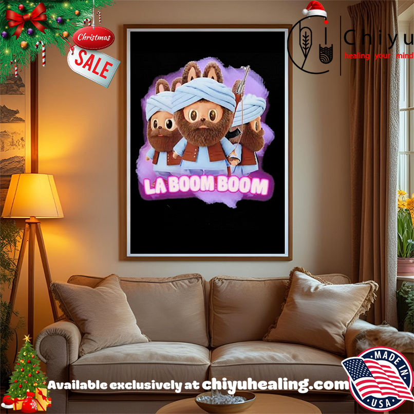 La Boom Boom Labubu graphic shirt, Hoodie, Sweatshirt, Poster Canvas, Mug, Ornaments