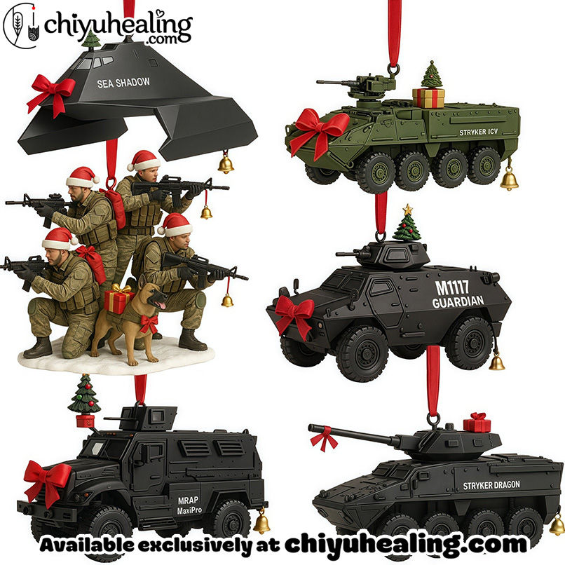 Legends of the Armed Forces Advent Calendar 2025, Christmas Countdown Advent Calendar Gift Box with 24 Acrylic Ornaments 6 Legends of the Armed Forces Advent Calendar 2025, Christmas Countdown Advent Calendar Gift Box with 24 Acrylic Ornaments