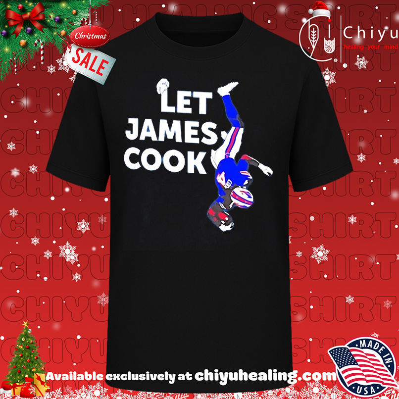 Let James Cook Buffalo Bills shirt, Hoodie, Sweatshirt, Poster Canvas, Mug, Ornaments