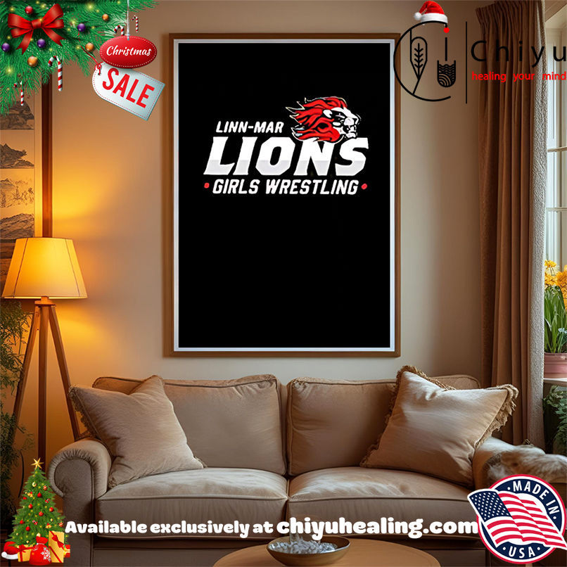 Linn-Mar Lions Girls Wrestling 2025-2026 logo shirt, Hoodie, Sweatshirt, Poster Canvas, Mug, Ornaments