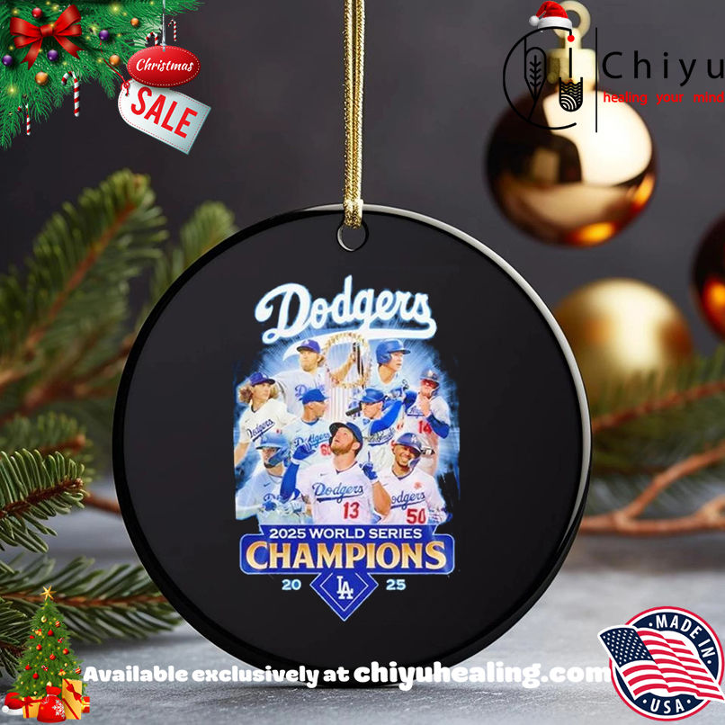 Los Angeles Dodger 2025 World Series Champions all team shirt, Hoodie, Sweatshirt, Poster Canvas, Mug, Ornaments
