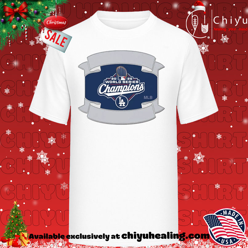 Los Angeles Dodgers 2025 MLB World Series Champions logo T-shirt, Hoodie, Sweatshirt, Poster Canvas, Mug, Ornaments