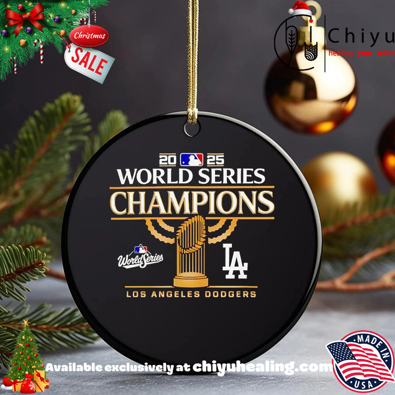 Los Angeles Dodgers 2025 World Series Champions Celebrate T-shirt, Hoodie, Sweatshirt, Poster Canvas, Mug, Ornaments
