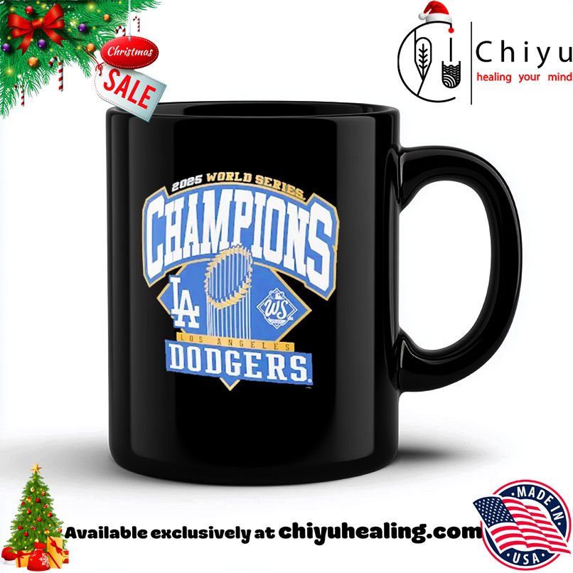 Los Angeles Dodgers 2025 World Series Champions Cup T-shirt, Hoodie, Sweatshirt, Poster Canvas, Mug, Ornaments