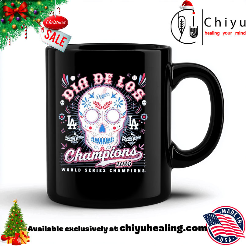 Los Angeles Dodgers 2025 World Series Champions Dia De Los Champions Franklin T-shirt, Hoodie, Sweatshirt, Poster Canvas, Mug, Ornaments