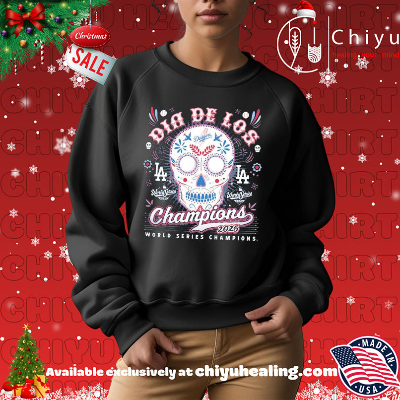 Los Angeles Dodgers 2025 World Series Champions Dia De Los Champions Franklin T-shirt Los Angeles Dodgers 2025 World Series Champions Dia De Los Champions Franklin T-shirt