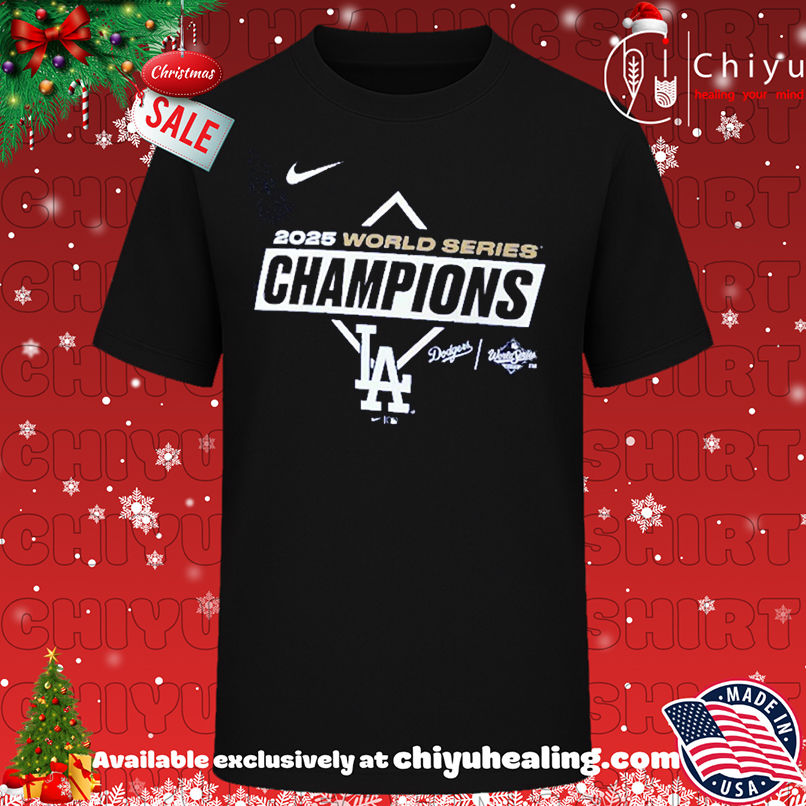 Los Angeles Dodgers 2025 World Series Champions Team Logo T-shirt, Hoodie, Sweatshirt, Poster Canvas, Mug, Ornaments