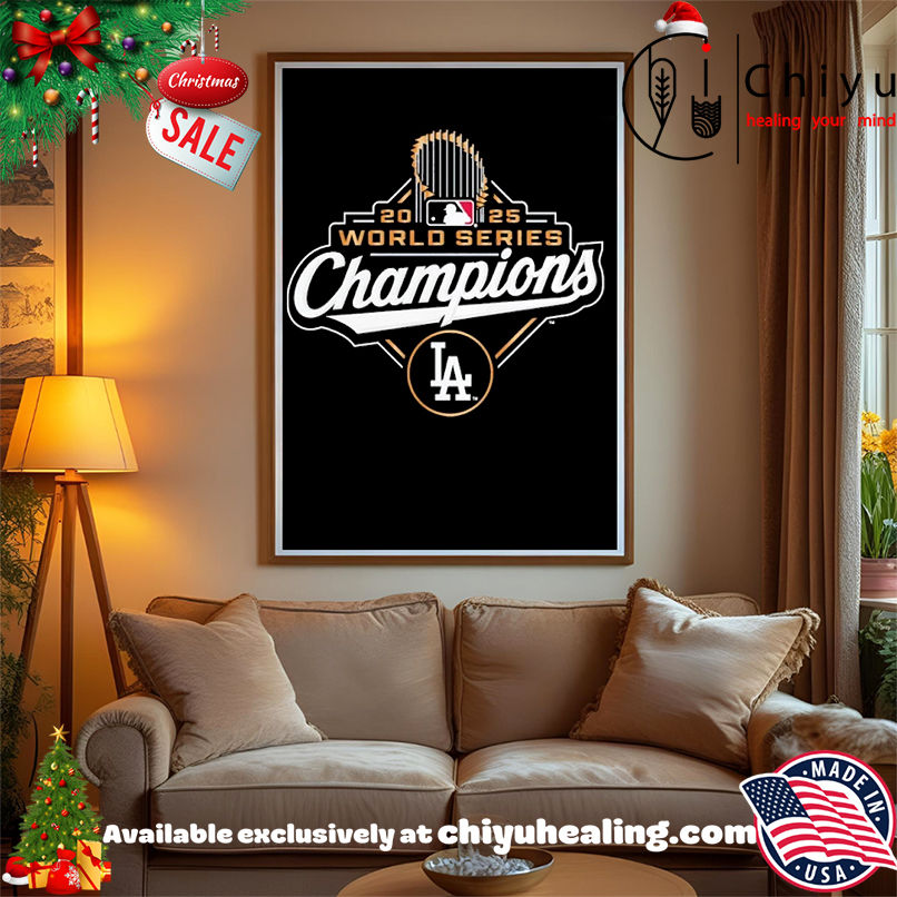 Los Angeles Dodgers 2025 World Series Champions logo T-shirt Los Angeles Dodgers 2025 World Series Champions logo T-shirt