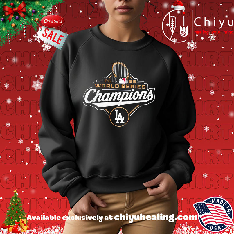 Los Angeles Dodgers 2025 World Series Champions logo T-shirt Los Angeles Dodgers 2025 World Series Champions logo T-shirt