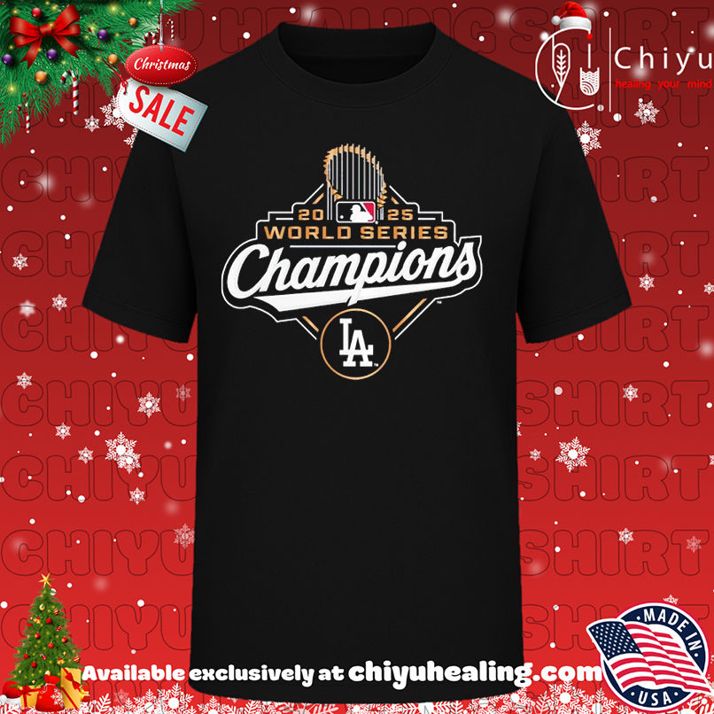 Los Angeles Dodgers 2025 World Series Champions logo T-shirt, Hoodie, Sweatshirt, Poster Canvas, Mug, Ornaments