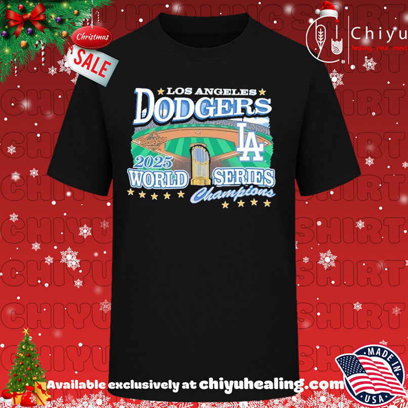 Los Angeles Dodgers 2025 World Series Champions stadium T-shirt, Hoodie, Sweatshirt, Poster Canvas, Mug, Ornaments