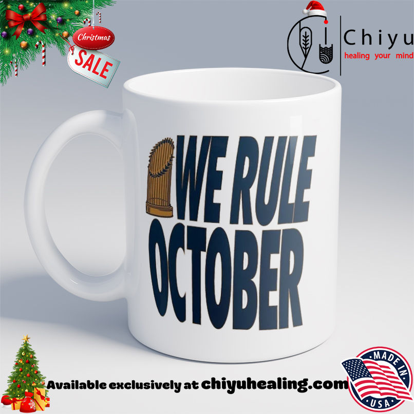 Los Angeles Dodgers 2025 World Series Champions we rule october T-shirt, Hoodie, Sweatshirt, Poster Canvas, Mug, Ornaments