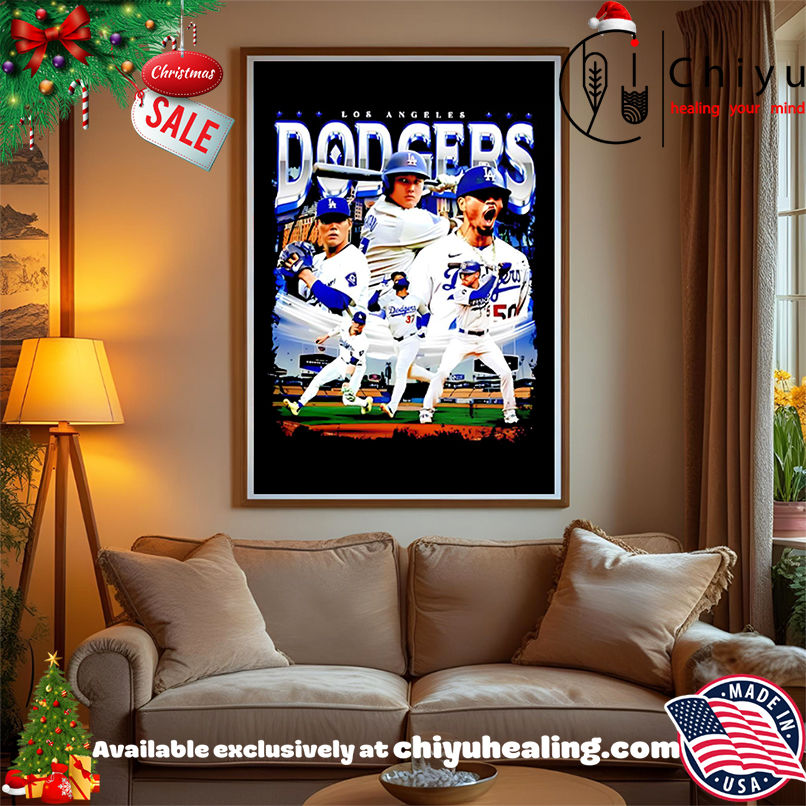 Los Angeles Dodgers Homage Retro Classic Graphic shirt, Hoodie, Sweatshirt, Poster Canvas, Mug, Ornaments