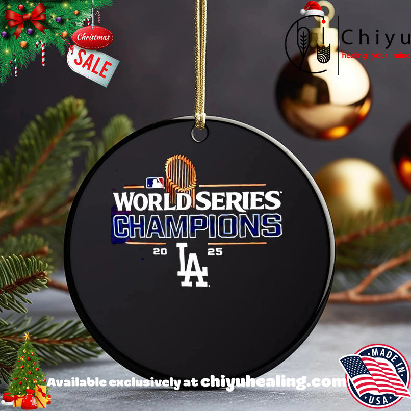 Los Angeles Dodgers World Series Champions 2025 T-shirt, Hoodie, Sweatshirt, Poster Canvas, Mug, Ornaments