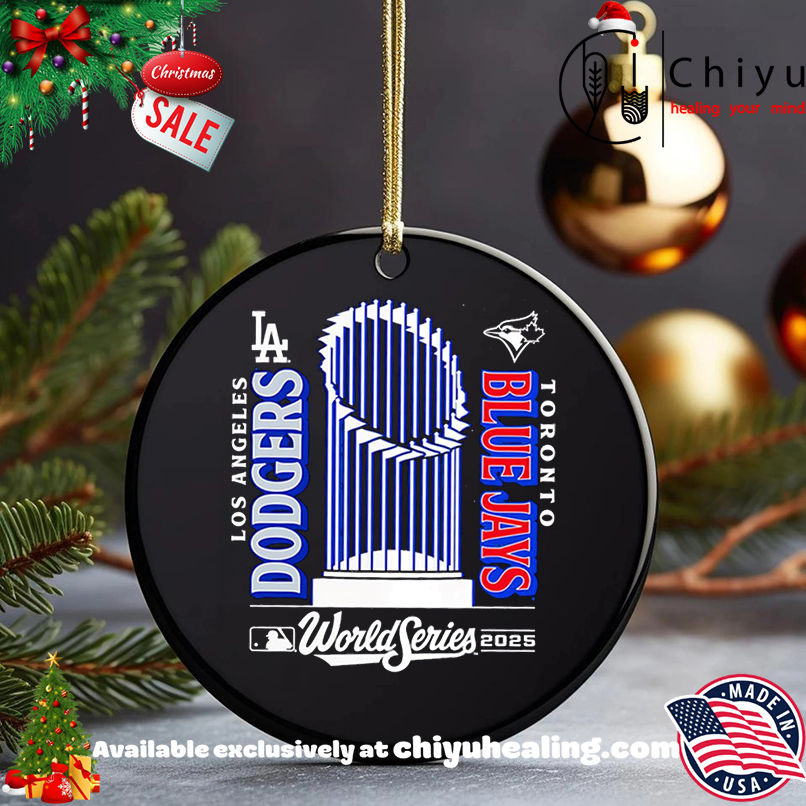 Los Angeles Dodgers vs Toronto Blue Jays 2025 World Series shirt, Hoodie, Sweatshirt, Poster Canvas, Mug, Ornaments