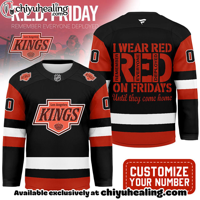 Los Angeles Kings - Premium NHL Red Friday Hockey Jersey