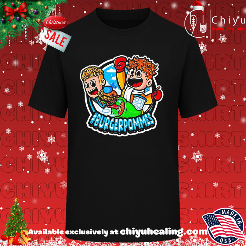 Lukas Burgerpommes cartoon shirt, Hoodie, Sweatshirt, Poster Canvas, Mug, Ornaments