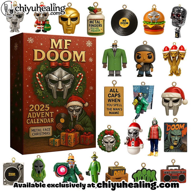 MFD Advent Calendar 2025 CHRISTMAS GIFT, CHRISTMAS IDEA, Christmas Countdown Advent Calendar Gift Box with 24 Acrylic Ornaments