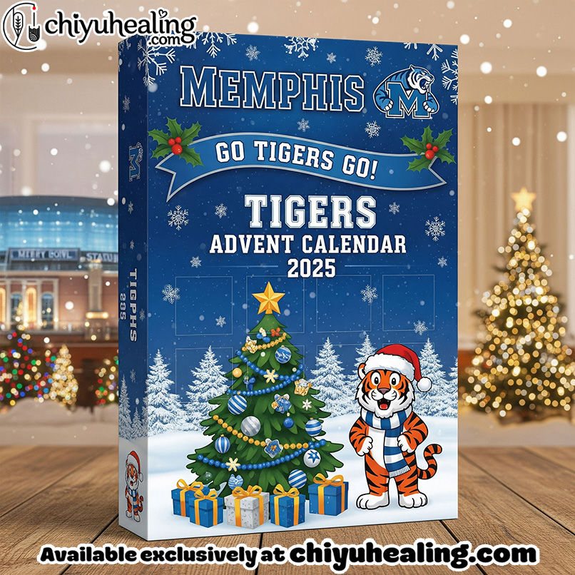 Memphis Tigers NCAA Premium Advent Calendar 2025 CHRISTMAS GIFT, CHRISTMAS IDEA, Christmas Countdown Advent Calendar Gift Box with 24 Acrylic Ornaments Memphis Tigers NCAA Premium Advent Calendar 2025 CHRISTMAS GIFT, CHRISTMAS IDEA, Christmas Countdown Advent Calendar Gift Box with 24 Acrylic Ornaments