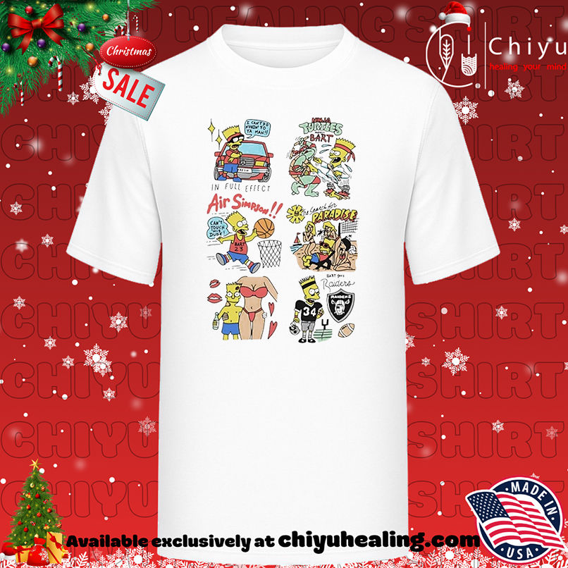 Make Simpsons Bootleg Again Bart Ninja Turtles Raiders Funny shirt, Hoodie, Sweatshirt, Poster Canvas, Mug, Ornaments