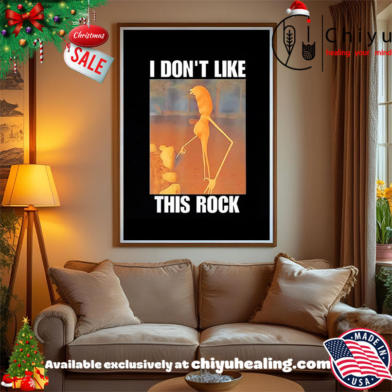 Marcus The Worm I Don't Like This Rock Graphic shirt, Hoodie, Sweatshirt, Poster Canvas, Mug, Ornaments