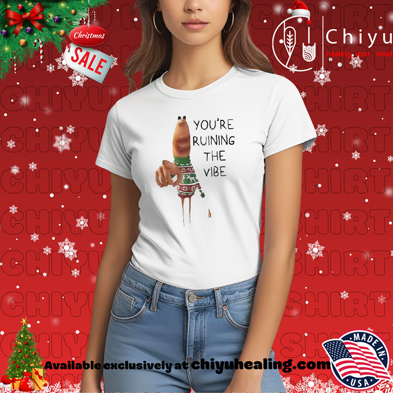 Marcus The Worm You're Ruining The Vibe Funny shirt, Hoodie, Sweatshirt, Poster Canvas, Mug, Ornaments