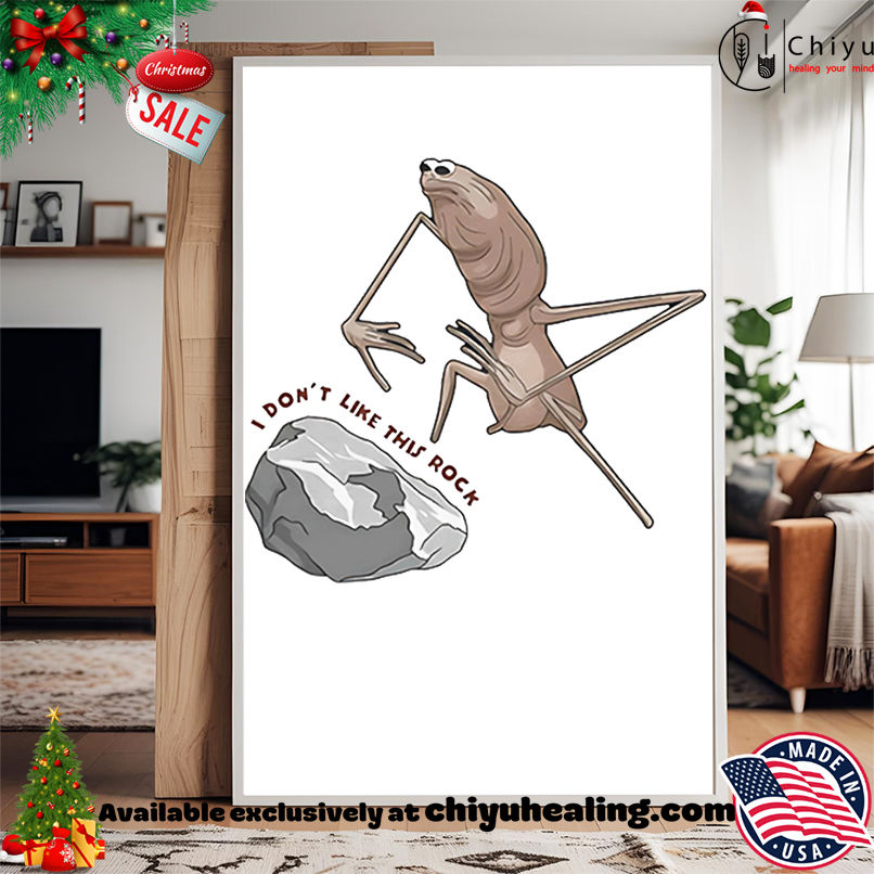 Marcus the worm I don't like this rock T-shirt, Hoodie, Sweatshirt, Poster Canvas, Mug, Ornaments