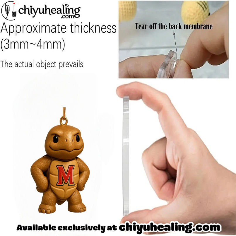 Maryland Terrapins 133th Anniversary 2025 Advent Calendar, Christmas Countdown Advent Calendar Gift Box with 24 Acrylic Ornaments 3 Maryland Terrapins 133th Anniversary 2025 Advent Calendar, Christmas Countdown Advent Calendar Gift Box with 24 Acrylic Ornaments