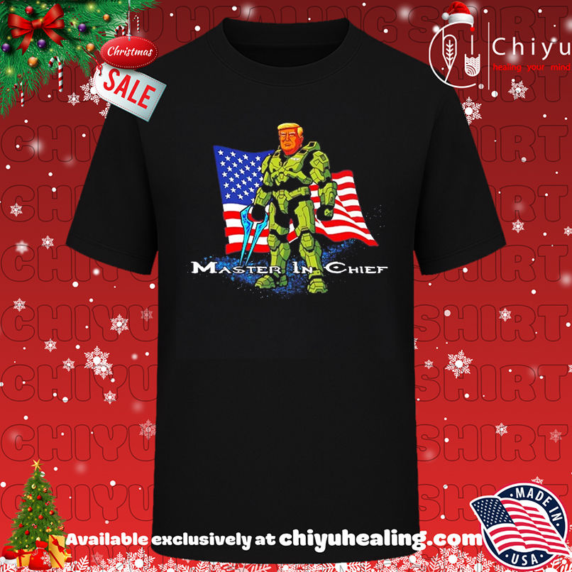 Master In Chief Trump USA flag shirt, Hoodie, Sweatshirt, Poster Canvas, Mug, Ornaments