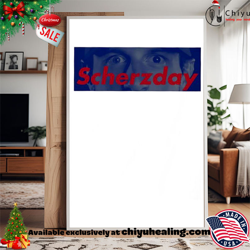 Max Scherzer Scherzday Toronto vintage shirt, Hoodie, Sweatshirt, Poster Canvas, Mug, Ornaments