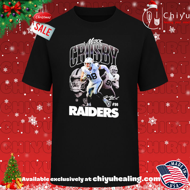 Maxx Crosby Las Vegas Raiders Triple Pic graphic shirt, Hoodie, Sweatshirt, Poster Canvas, Mug, Ornaments