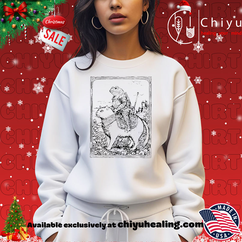 Medieval Frog on Cat vintage shirt Medieval Frog on Cat vintage shirt