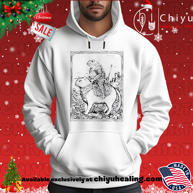 Medieval Frog on Cat vintage shirt Medieval Frog on Cat vintage shirt