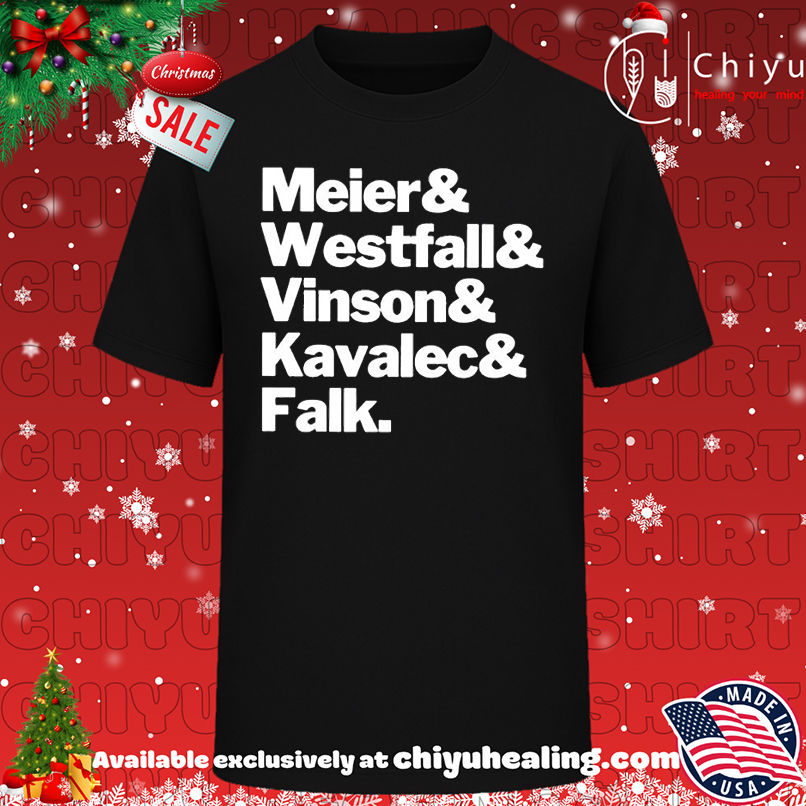 Meier and Westfall and Vinson and Kavalec and Falk T-shirt, Hoodie, Sweatshirt, Poster Canvas, Mug, Ornaments