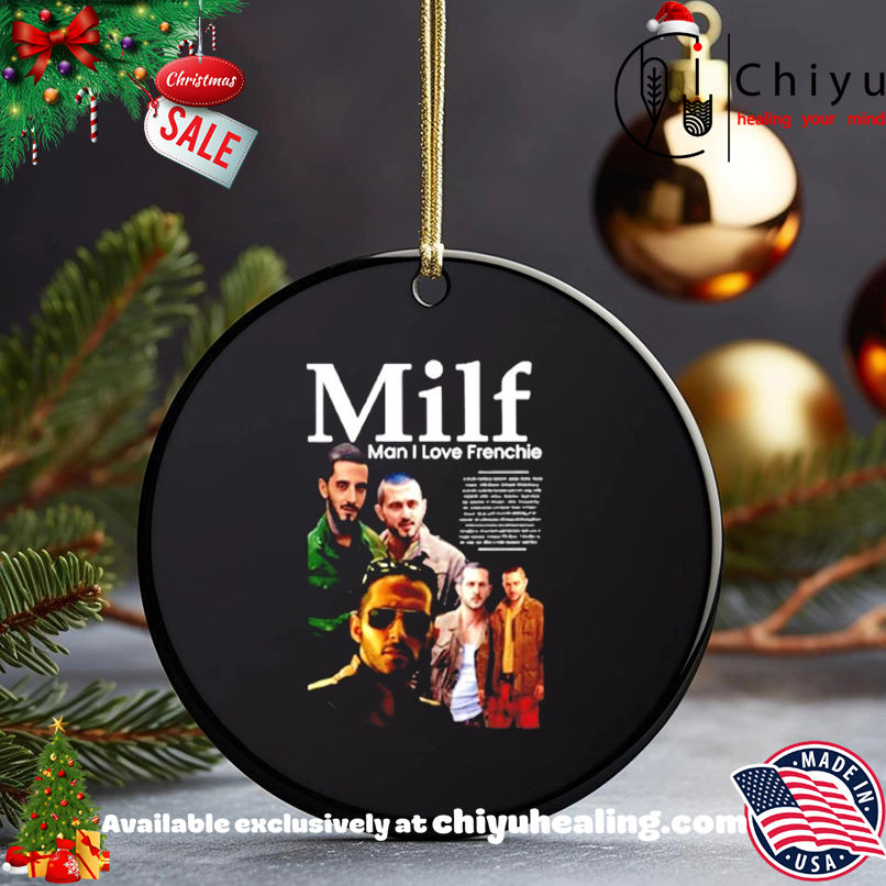 Milf Man I Love Frenchie Tomer Capone Shirt, Hoodie, Sweatshirt, Poster Canvas, Mug, Ornaments