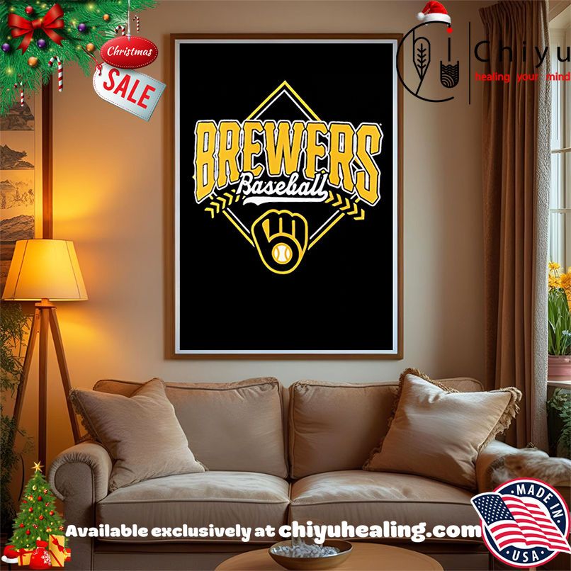 Milwaukee Brewers Logo Short Sleeve style shirt, Hoodie, Sweatshirt, Poster Canvas, Mug, Ornaments