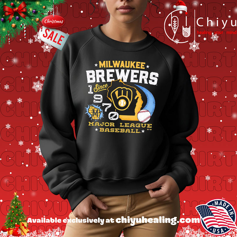 Milwaukee Brewers since 1970 Major League Baseball retro shirt Milwaukee Brewers since 1970 Major League Baseball retro shirt