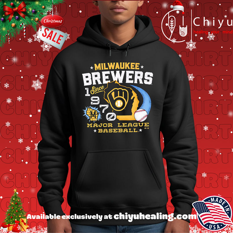 Milwaukee Brewers since 1970 Major League Baseball retro shirt Milwaukee Brewers since 1970 Major League Baseball retro shirt