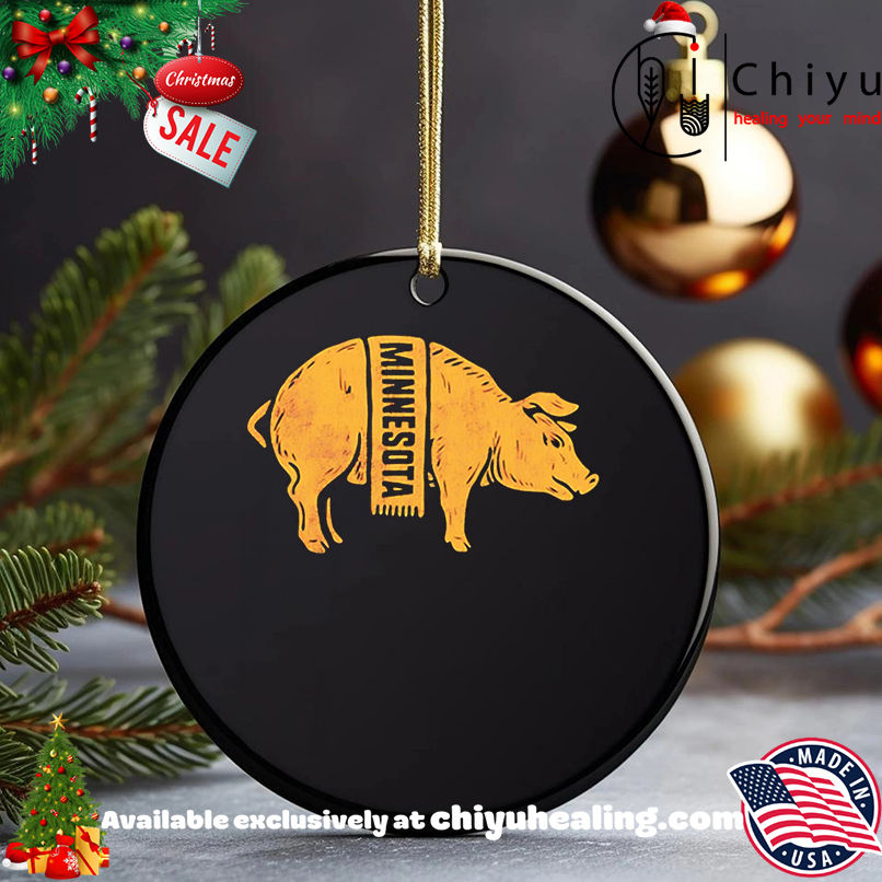 Minnesota Golden Gophers Pig mascot shirt, Hoodie, Sweatshirt, Poster Canvas, Mug, Ornaments