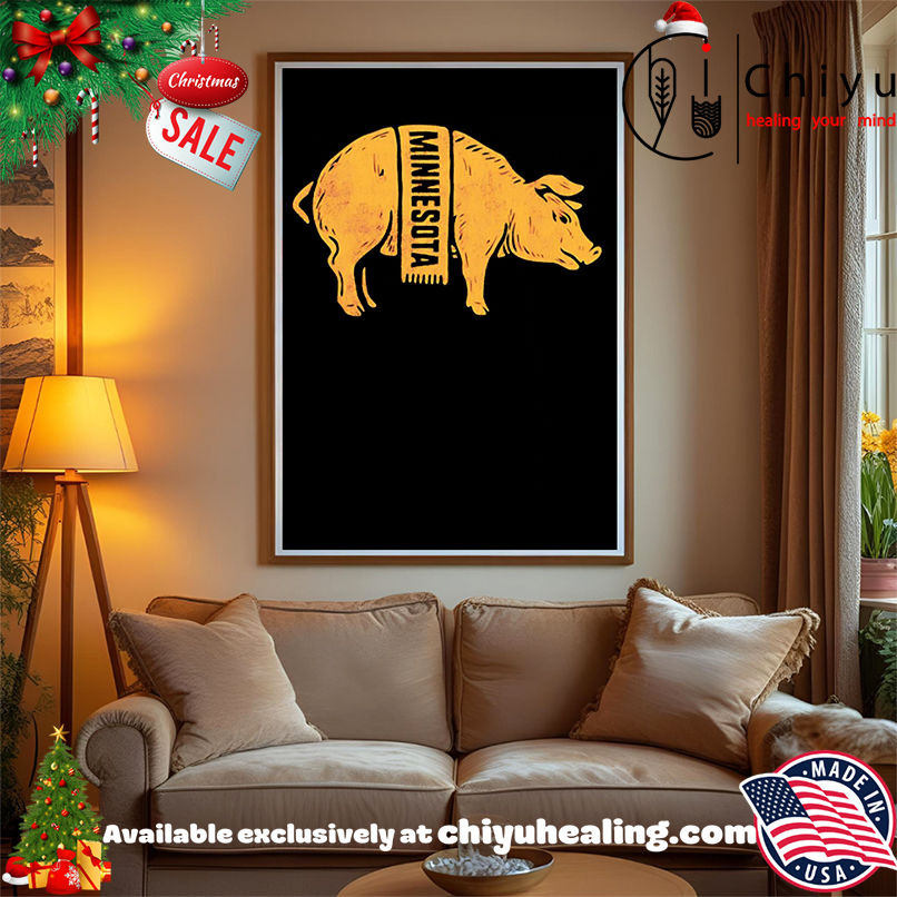 Minnesota Golden Gophers Pig mascot shirt, Hoodie, Sweatshirt, Poster Canvas, Mug, Ornaments