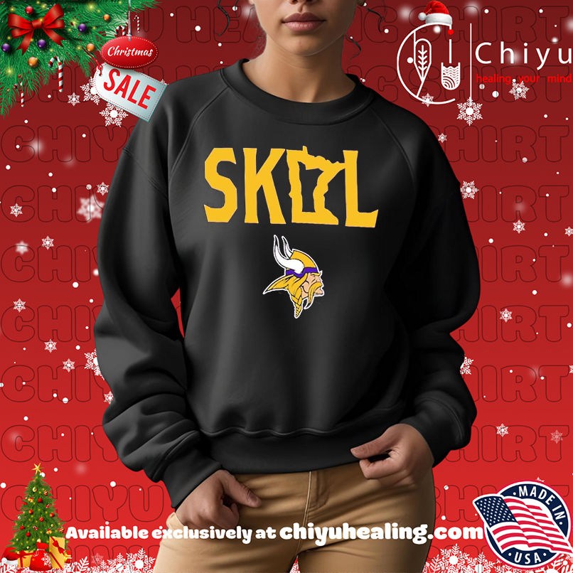 Minnesota Vikings Skol Map Logo shirt Minnesota Vikings Skol Map Logo shirt