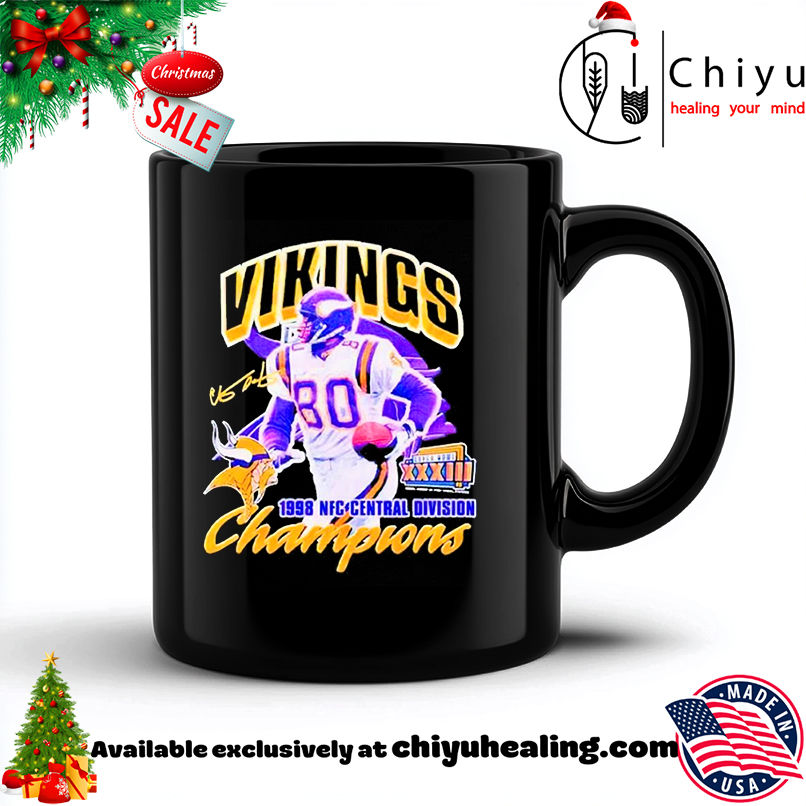 Minnesota Vikings Super Bowl XXXIII Champions 1998 NFC Signature shirt, Hoodie, Sweatshirt, Poster Canvas, Mug, Ornaments